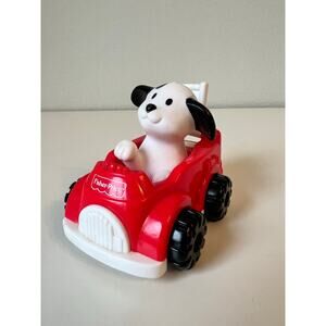Fisher-Price Little People Dalmatian Fire Truck Toy Vehicle 1997